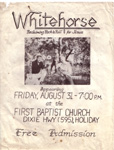 Old Whitehorse Poster